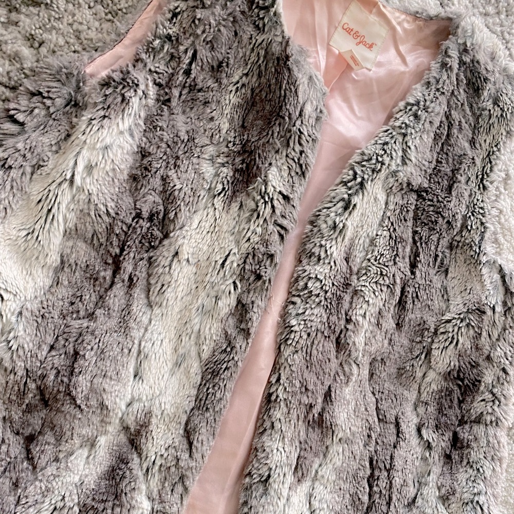 Cat & Jack Fur Vest